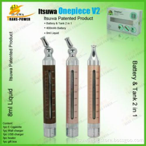 the hottest selling Itsuwa patented new product e cigarette onepiece V